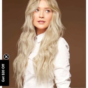 Luxy Beige Blonde Halo Volume Bundle $339